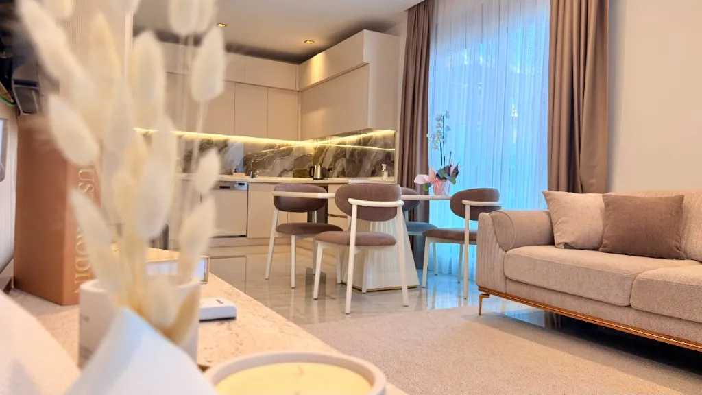 BestHome 36 Centrum — 2+1 Rent — living kitchen