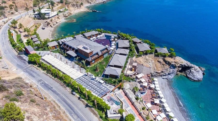 Beach Hotel — Gazipaşa — aerial resort